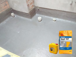 Hướng dẫn quy trình thi công chống thấm nhà vệ sinh bằng Sikatop Seal 107 đảm bảo